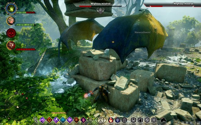 Walka ze smokiem do łatwych nie należy - nie zapominaj o rannych towarzyszach - Dragon Age Inquisition: Jak odnajdywać i zabijać smoki w Dragon Age Inkwizycja? - Dragon Age: Inkwizycja - poradnik do gry