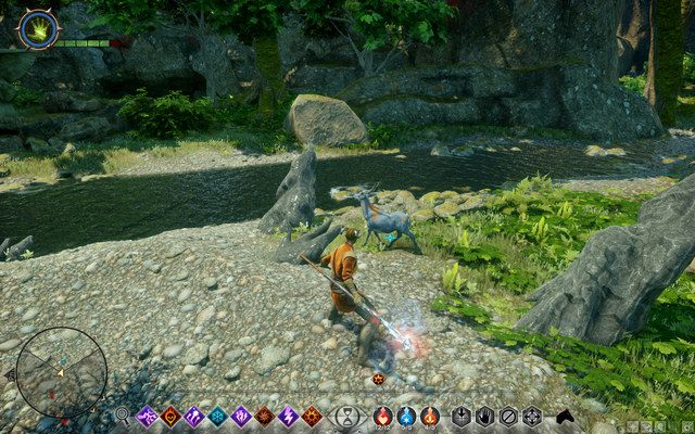 Niegroźny rogaty mieszkaniec lasu - Dragon Age Inquisition: Rodzaje przeciwników - Dragon Age: Inkwizycja - poradnik do gry