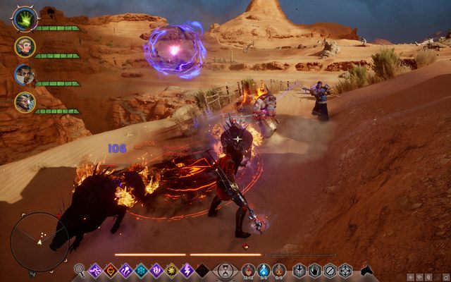 Mag ofensywny w kontrolowany przez komputer nie zapewni tego, co sprawna kontrola przez gracza - Dragon Age Inquisition: Sterowanie magami na polu bitwy - Dragon Age: Inkwizycja - poradnik do gry