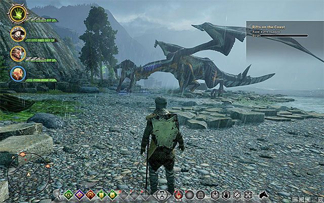 Pilnuj się w tych obszarach mapy, w których przebywają potężne potwory - Dragon Age Inquisition: Eksploracja okolicy - Dragon Age: Inkwizycja - poradnik do gry