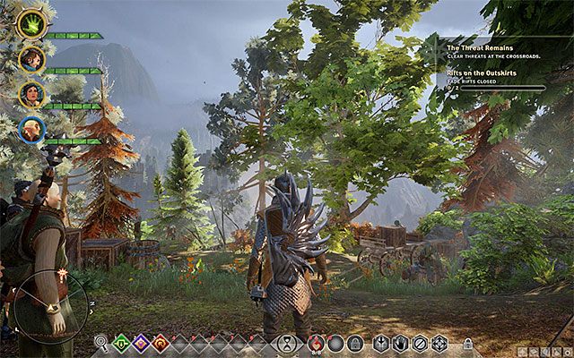 Zbadaj tyle Zaziemia (Hinterlands) na ile pozwala na to Twój aktualny poziom doświadczenia - Dragon Age Inquisition: W jakiej kolejności badać lokacje na początku gry? - Dragon Age: Inkwizycja - poradnik do gry