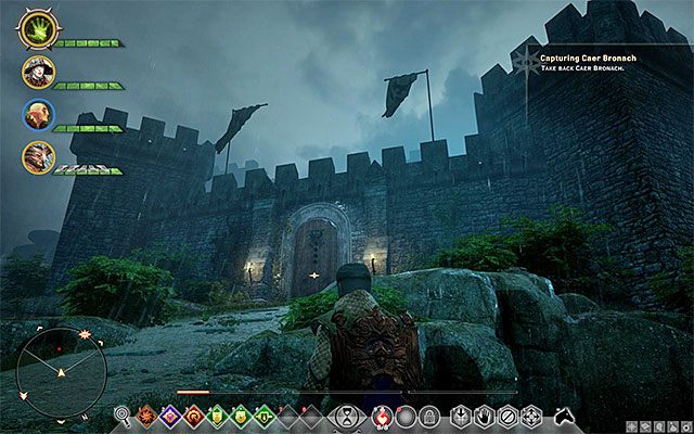 Przykładowa twierdza, którą trzeba było przejąć siłą - Dragon Age Inquisition: Azyl (Haven) i mniejsze twierdze - Dragon Age: Inkwizycja - poradnik do gry