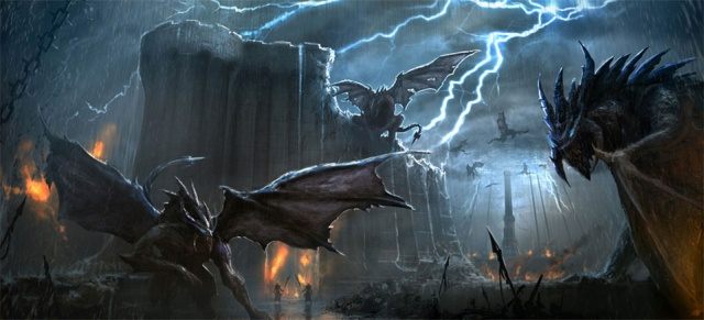 I znów wszystko, co złe, spada na Tamriel z Otchłani - choć tym razem daedryczna zaraza trawi Cesarstwo od samego środka. - ESO: Fabuła - zarys - The Elder Scrolls Online - poradnik do gry