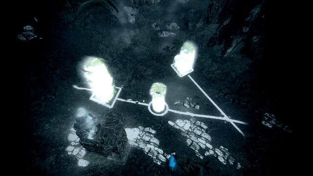 Zadanie polega na dopasowaniu kształtami białych zarysów do podświetlonych kolumn - This Old Cove - Assassins Creed IV: Black Flag - poradnik do gry