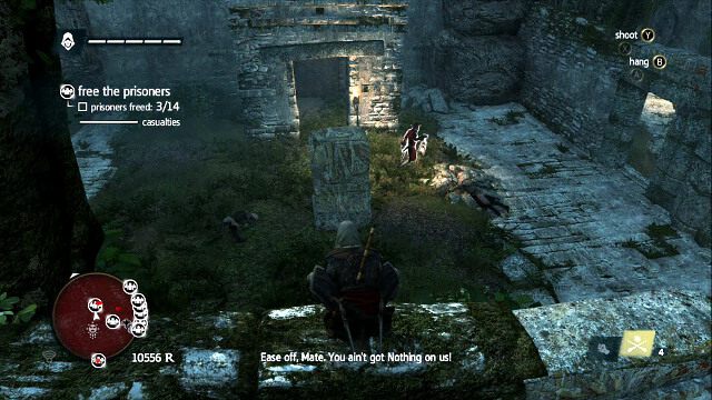 Usypiaj pojedynczych żołnierzy - Overrun And Outnumbered - Assassins Creed IV: Black Flag - poradnik do gry