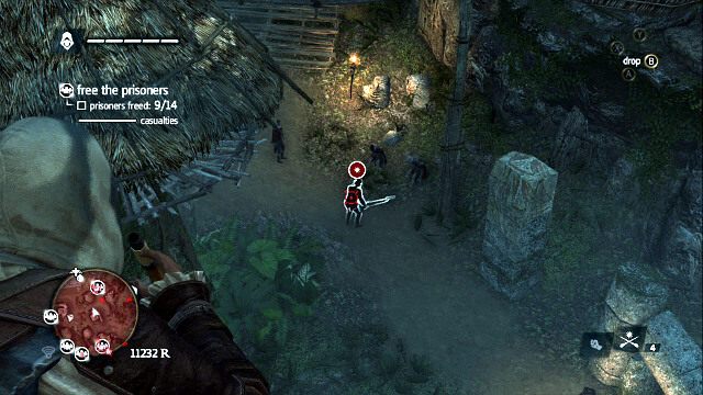 Kontynuuj taktykę z początku aż zakończysz misję - Overrun And Outnumbered - Assassins Creed IV: Black Flag - poradnik do gry