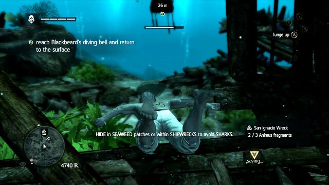 Chowaj się przed rekinami - Diving For Medicines - Assassins Creed IV: Black Flag - poradnik do gry
