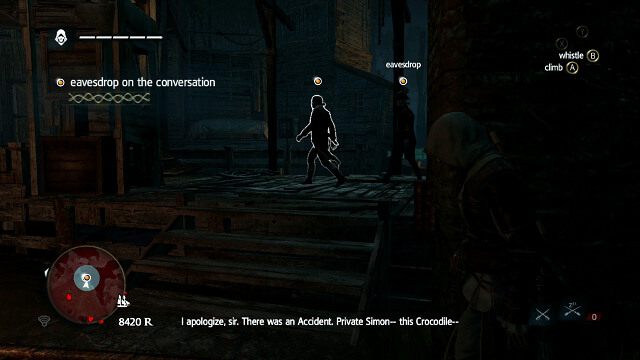 Chowaj się i podsłuchuj - The Siege of Charles-Towne - Assassins Creed IV: Black Flag - poradnik do gry