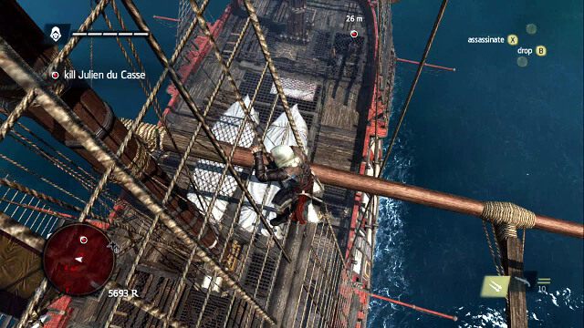Wdrap się na masz - A Single Madman - Assassins Creed IV: Black Flag - poradnik do gry