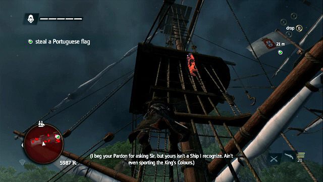 Strażnik na maszcie - Black Barts Gambit - Assassins Creed IV: Black Flag - poradnik do gry