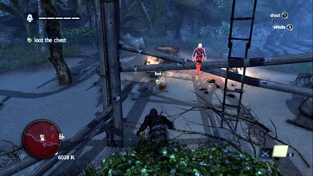 Skrzynia i pilnujący jej żołnierz - Black Barts Gambit - Assassins Creed IV: Black Flag - poradnik do gry