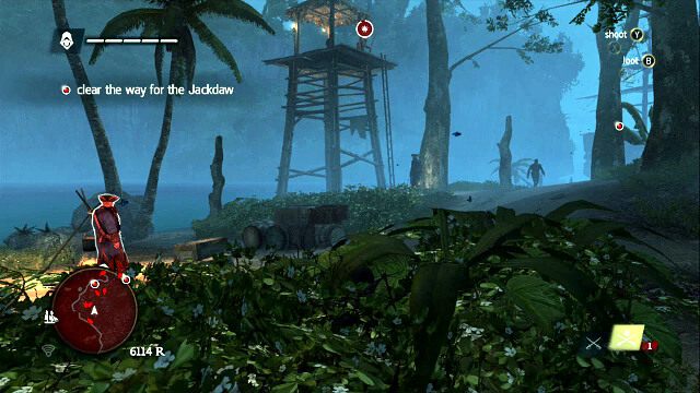 Trafiony gunner prawdopodobnie sam sprowadzi na siebie śmierć - Black Barts Gambit - Assassins Creed IV: Black Flag - poradnik do gry