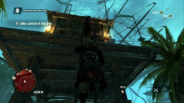 Dostań się na wieżę - Black Barts Gambit - Assassins Creed IV: Black Flag - poradnik do gry