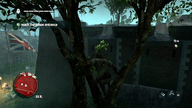 Wskocz na mur z drzewa - To Suffer Without Dying - Assassins Creed IV: Black Flag - poradnik do gry