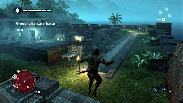 Zrób półkole po murach - To Suffer Without Dying - Assassins Creed IV: Black Flag - poradnik do gry