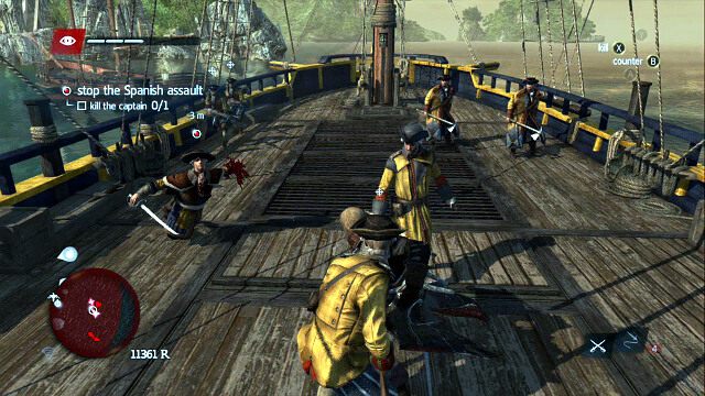 Lina przyciągająca kapitana - ...Everything Is Permitted - Assassins Creed IV: Black Flag - poradnik do gry