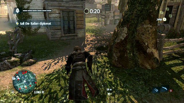 Wejdź w miejsce, które widzisz na screenie - A Governor No Longer - Assassins Creed IV: Black Flag - poradnik do gry