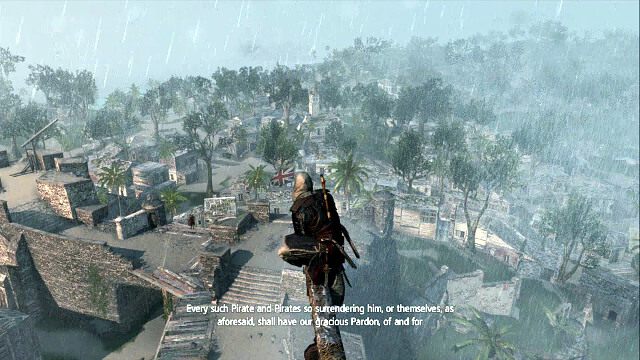 Podążaj wzdłuż muru - We Demand A Parlay - Assassins Creed IV: Black Flag - poradnik do gry