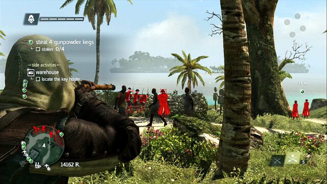 Używaj dmuchawki, by zyskać sojuszników - The Gunpowder Plot - Assassins Creed IV: Black Flag - poradnik do gry
