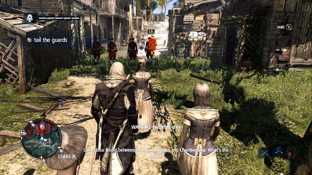 Trzymaj się dziewczyn by wtopić się w tłum - Commodore Eighty-Sixed - Assassins Creed IV: Black Flag - poradnik do gry