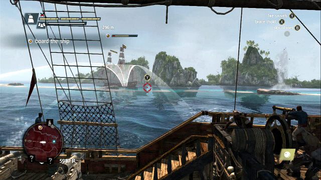 Cały czas uderzaj w statek - Vainglorious Bastards - Assassins Creed IV: Black Flag - poradnik do gry