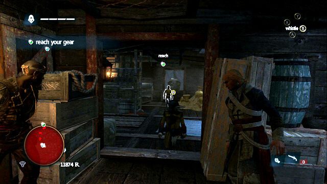 Chowaj się na rogu by wykonać bonus - The Treasure Fleet - Assassins Creed IV: Black Flag - poradnik do gry