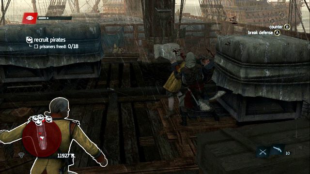Ta część misji sprowadza się przede wszystkim do walki - The Treasure Fleet - Assassins Creed IV: Black Flag - poradnik do gry