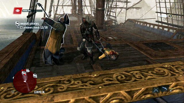 Brutali najlepiej atakować w plecy - The Treasure Fleet - Assassins Creed IV: Black Flag - poradnik do gry