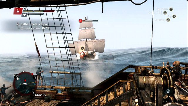 Bryg będzie starał się taranować - Raise the Black Flag - Assassins Creed IV: Black Flag - poradnik do gry