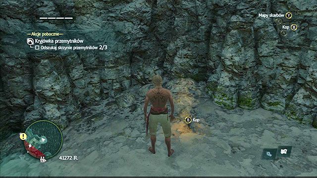 Po skarb musisz zanurkować w Ambergis Key - Corozal Mapy skarbów Assassins Creed IV Black Flag - Assassins Creed IV: Black Flag - poradnik do gry