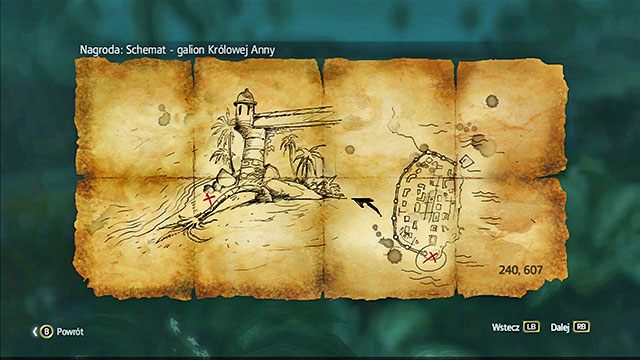 Mapa znajduje się w północno-zachodniej części Hawany, w krzakach po północne stronie klasztoru, w pobliżu szanty Wybrzeże High Barbary - Hawana Mapy skarbów Assassins Creed IV Black Flag - Assassins Creed IV: Black Flag - poradnik do gry