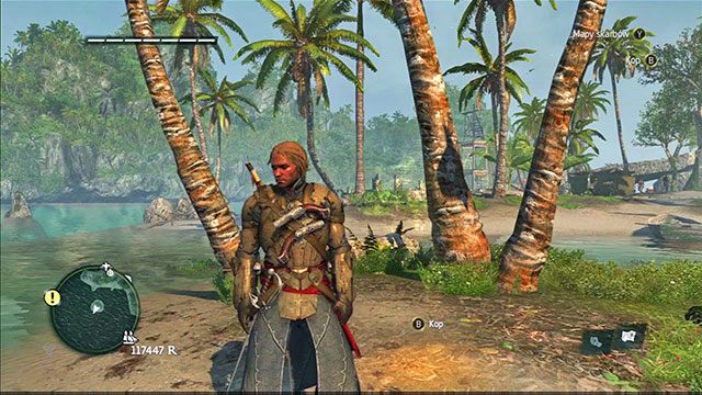 Skarb został zakopany na Andreas Island - Mariguana Mapy skarbów Assassins Creed IV Black Flag - Assassins Creed IV: Black Flag - poradnik do gry