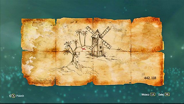 Mapa znajduje się w północno-wschodniej części lokacji, na plaży - Słona Laguna Mapy skarbów Assassins Creed IV Black Flag - Assassins Creed IV: Black Flag - poradnik do gry