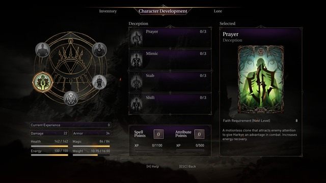 Nieruchomy klon przyciąga uwagę wroga i daje Harkynowi przewagę - Podstęp w Lords of the Fallen | Zestawy zaklęć - Lords of the Fallen - poradnik do gry