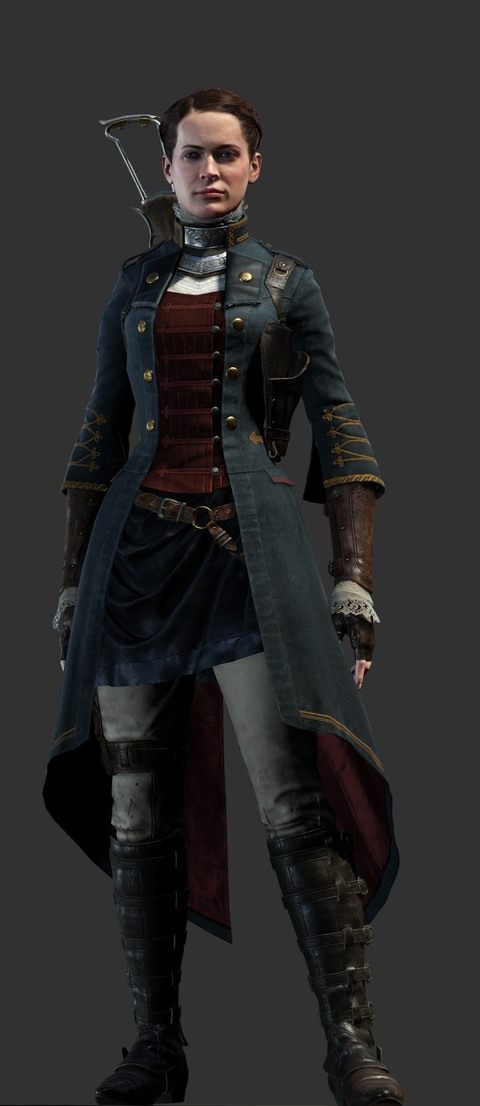 Lady Igraine - jedyna kobieta w szeregach zakonu, będąca jednocześnie jego najmłodszym członkiem - Bohaterowie - The Order: 1886 - poradnik do gry