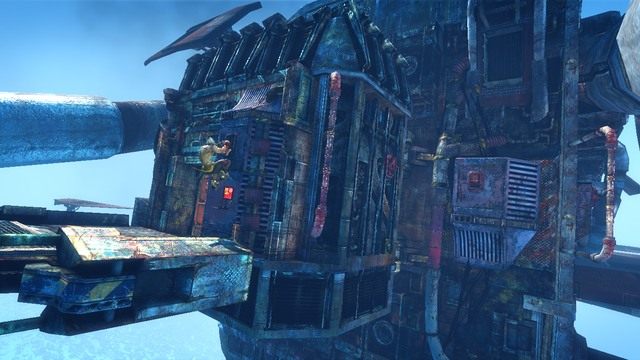 Prawa strona statku - Chapter 1 - The Escape | Solucja | Enslaved Odyssey to the West - Enslaved: Odyssey to the West - poradnik do gry