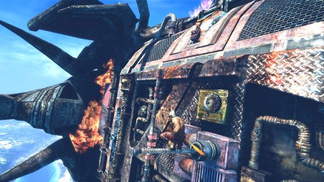 Kapsuła ratunkowa nad bohaterem - Chapter 1 - The Escape | Solucja | Enslaved Odyssey to the West - Enslaved: Odyssey to the West - poradnik do gry