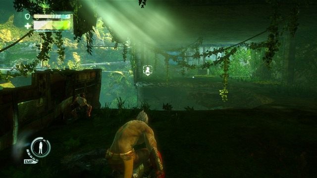 Wnętrze ostrzeliwanego budynku - Chapter 2 - The Old City | Solucja | Enslaved Odyssey to the West - Enslaved: Odyssey to the West - poradnik do gry