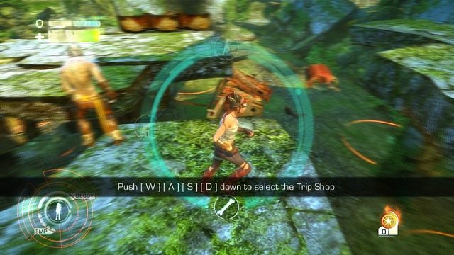 Dostęp do sklepu z ulepszeniami - Chapter 2 - The Old City | Solucja | Enslaved Odyssey to the West - Enslaved: Odyssey to the West - poradnik do gry