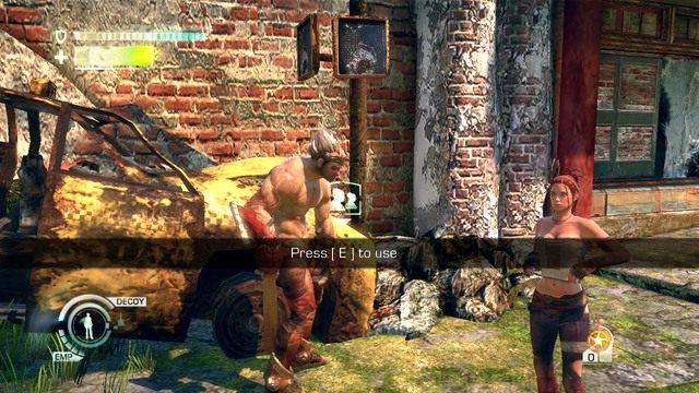 Przeszkoda - samochód - Chapter 3 - The Metal Tower | Solucja | Enslaved Odyssey to the West - Enslaved: Odyssey to the West - poradnik do gry