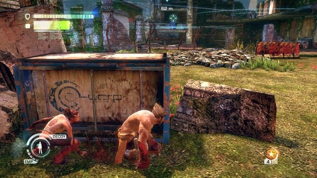 Roboty karabinierzy - Chapter 3 - The Metal Tower | Solucja | Enslaved Odyssey to the West - Enslaved: Odyssey to the West - poradnik do gry