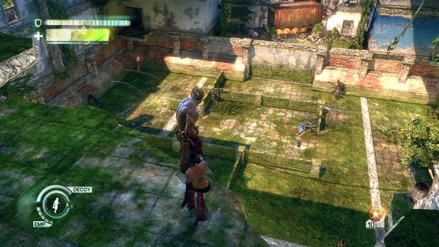 Nieaktywne roboty w dole - Chapter 3 - walka z bossem | Solucja | Enslaved Odyssey to the West - Enslaved: Odyssey to the West - poradnik do gry