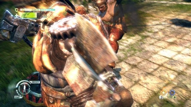 Takedown Demolition Mecha - Chapter 3 - walka z bossem | Solucja | Enslaved Odyssey to the West - Enslaved: Odyssey to the West - poradnik do gry