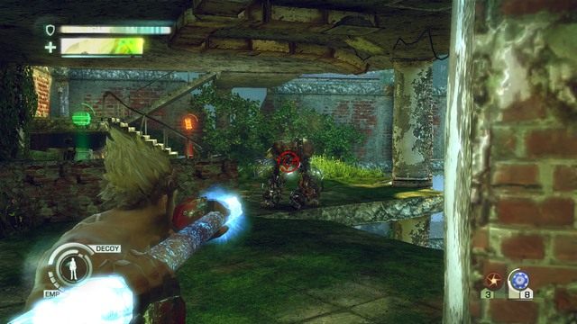 Strzał Stun Blastem - Chapter 4 - Wherefore Art Thou? | Solucja | Enslaved Odyssey to the West - Enslaved: Odyssey to the West - poradnik do gry
