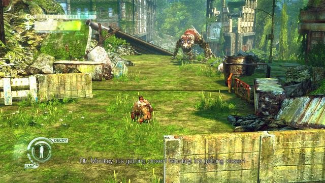 Boss - Mechaniczny Pies - Chapter 4 - Wherefore Art Thou? | Solucja | Enslaved Odyssey to the West - Enslaved: Odyssey to the West - poradnik do gry