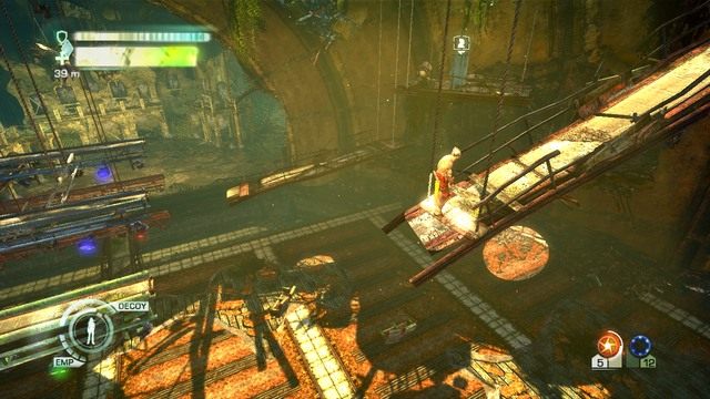 Kawałek mostu po prawej - Chapter 4 - Wherefore Art Thou? | Solucja | Enslaved Odyssey to the West - Enslaved: Odyssey to the West - poradnik do gry