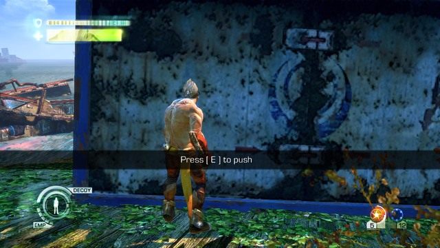 Kontener do przesunięcia - Chapter 5 - The Crash Site | Solucja | Enslaved Odyssey to the West - Enslaved: Odyssey to the West - poradnik do gry