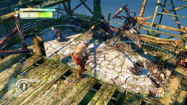 Uśpione roboty - Chapter 5 - The Crash Site | Solucja | Enslaved Odyssey to the West - Enslaved: Odyssey to the West - poradnik do gry