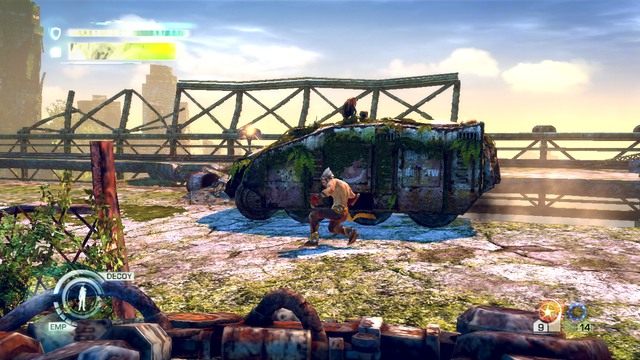 Pojazd Trip - Chapter 5 - The Crash Site | Solucja | Enslaved Odyssey to the West - Enslaved: Odyssey to the West - poradnik do gry