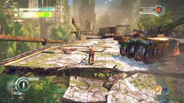 Zawalający się most - Chapter 5 - The Crash Site | Solucja | Enslaved Odyssey to the West - Enslaved: Odyssey to the West - poradnik do gry